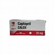 CAPTOPRIL 25MG X 30TAB CALOX