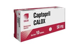 CAPTOPRIL 50MG X 10TAB CALOX