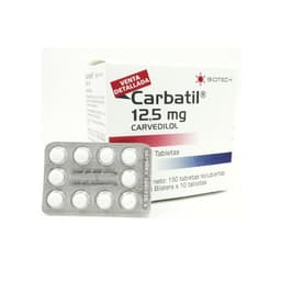 CARBATIL TAB. 12.5MG X 10 CAJA BIOTECH