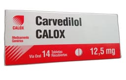 CARVEDILOL 12,5MG X 14TAB CALOX