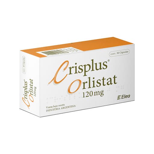 CRISPLUS ORLISTAT 120MG X 30 CAP