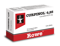 CURPINOL 6,25MG X 10 COMP