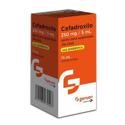 CEFADROXILO 250MG X 75ML GENVEN