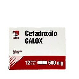 CEFADROXILO 500MG X 12CAP CALOX