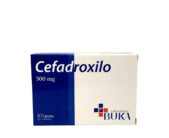 CEFADROXILO 500MG X10 TAB