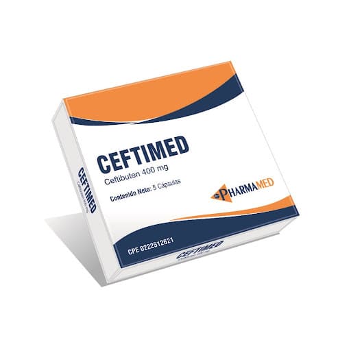 CEFTIMED 400MG X 5 CAP