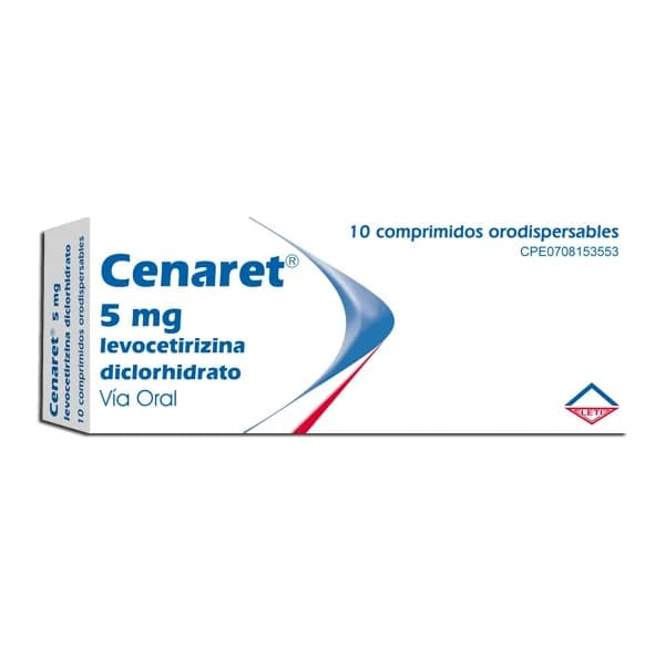 CENARET 5MG X 10COM
