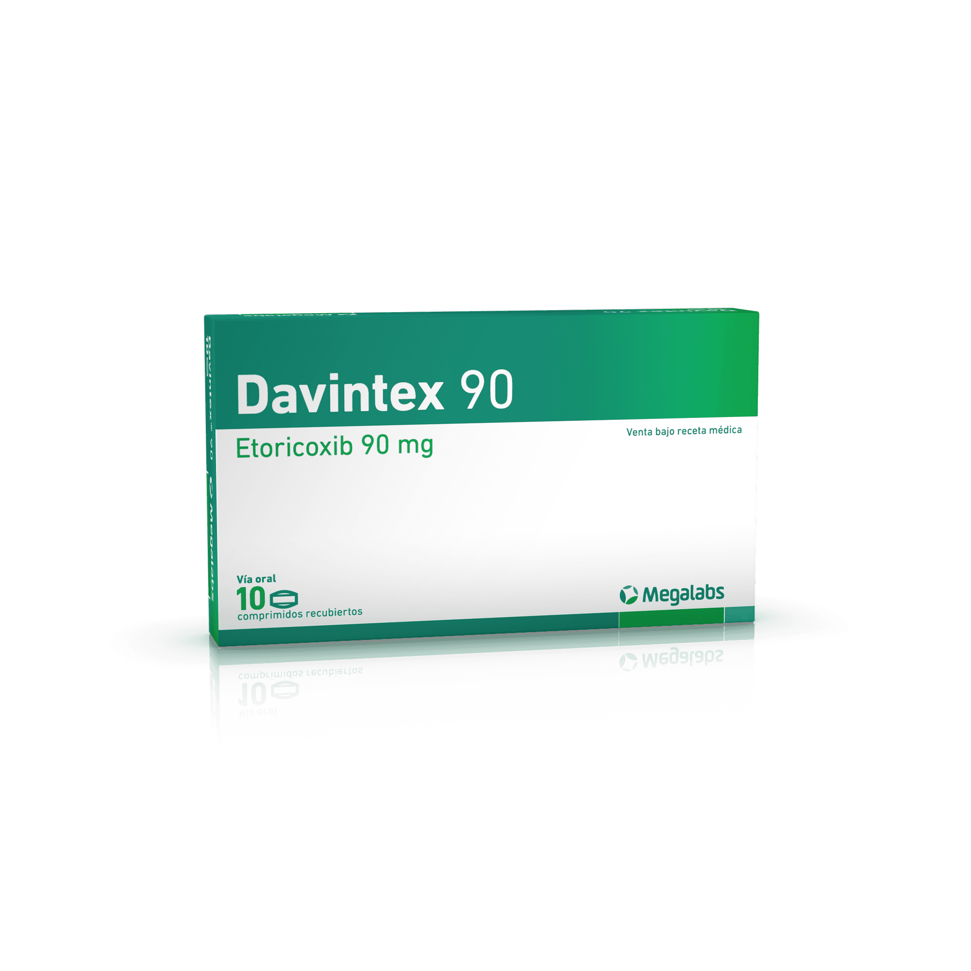DAVINTEX 60MG X 10 COMPR MEGALABS