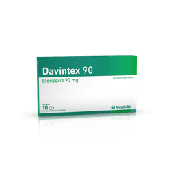 DAVINTEX 90MG X 10 COMPR MEGALABS