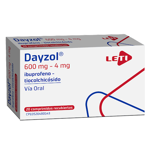 DAYZOL 600MG-4MG X 20COMP