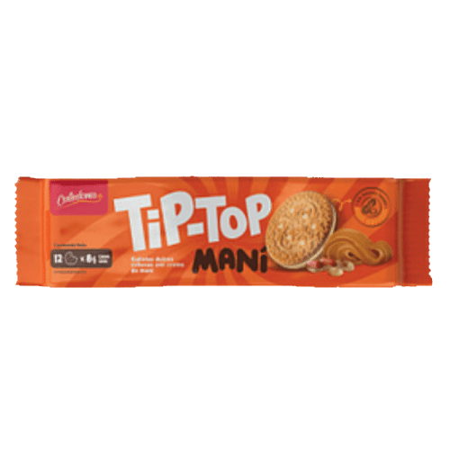 GALLETA TIP TOP MANI 96G