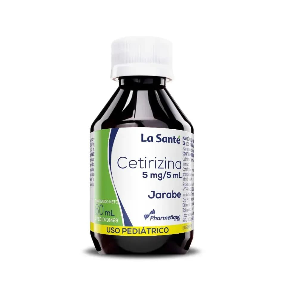 CETIRIZINA 5mg /5 mL JBE X 60 mL