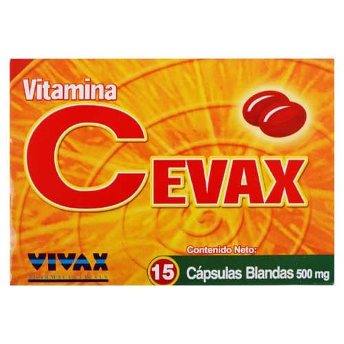 CEVAX 500MG X 15CAPS