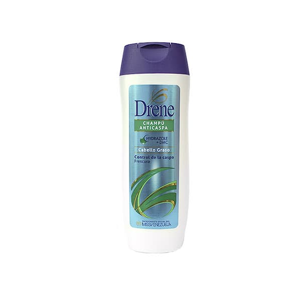 CHAMPU DRENE ANTICASPA GRASO X 370ML