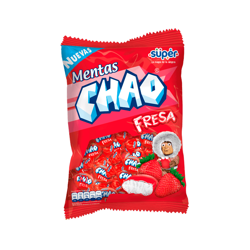 CHAO MENTA FRESA X2 X 1UND