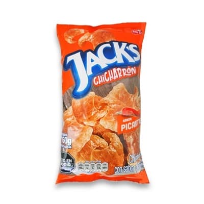 CHICHARRON PICANTE JACK`S X 60 GR