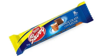 CHOCOLATE CON LECHE SAVOY 70GR X 1 UND