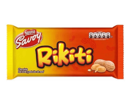 CHOCOLATE RIKITI 130GR X 1 UND