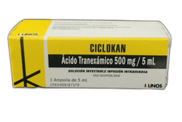 CICLOKAN 500MG-5ML X 1AMP