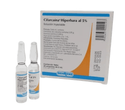 CIFARCAINA HIPERBRA AL 5% 2 ML X 1 AMP