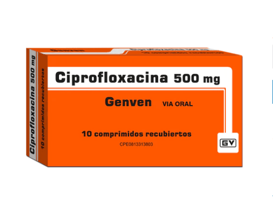 CIPROFLOXACINA 500MG X 10COM GENVEN