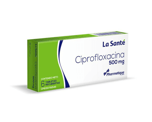 CIPROFLOXACINA 500MG X 6TAB (ELTER)