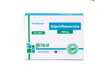 CIPROFLOXACINA TAB 500 MG X 10 DISTRILAB