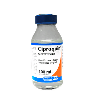 CIPROQUIN 2MG/ML X 100ML CIPROFLOXACINA