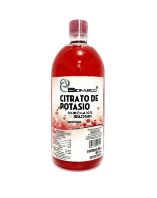 CITRATO DE POTASIO SOL 10% 1000 ML BIOFA