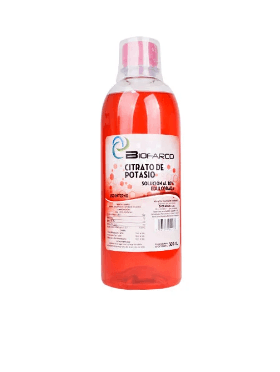 CITRATO DE POTASIO SOL 10% 500 ML BIOFAR