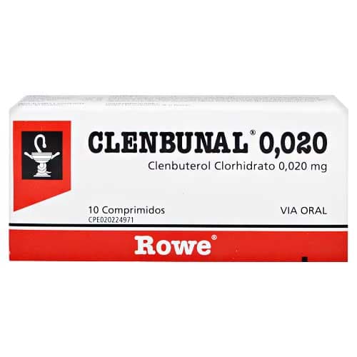 CLENBUNAL 0.020 MG X 10 COMP