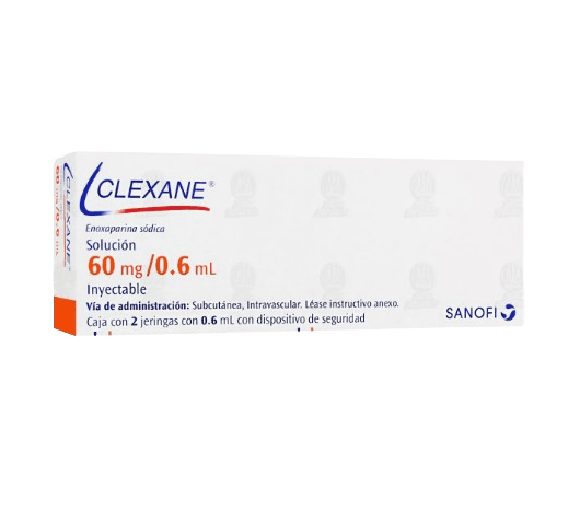 CLEXANE 60MG/0.6ML INY X 2 JERINGAS
