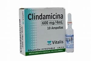 CLINDAMICINA 600MG X 4ML AMP IM-IV VITAL