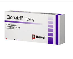 CLONATRIL0.5MGx30COMP