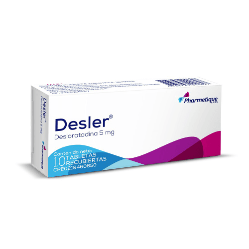 DESLER 5 MG X 10 TABLETAS