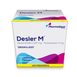DESLER M 1.25MG-4MG 10 SOBRE