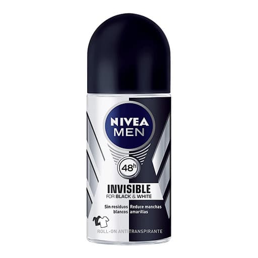 DESOD NIVEA MEN INVISIBL B&W ROLL-ON 50ML