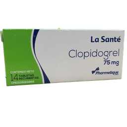 CLOPIDOGREL 75 mg X 14 TAB