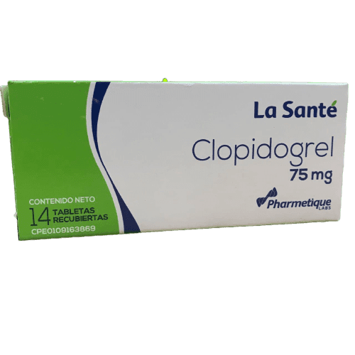 CLOPIDOGREL 75 mg X 14 TAB