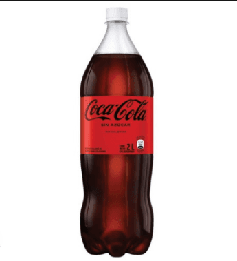 COCA-COLA SIN AZÚCAR 2 LTS