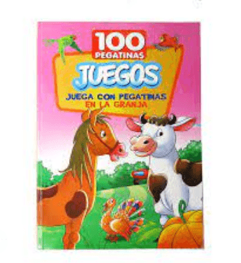 COLECCIÓN 100 PEGATINAS CON JUEGO