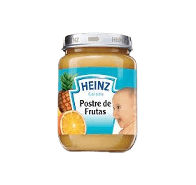 HEINZ COLADO POSTRE DE FRUTAS X 186GR