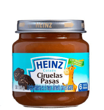 HEINZ COLADO CIRUELA PASA X 113G