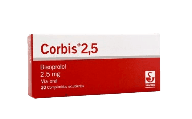 CORBIS 2,5MG X 30COM