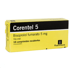 CORENTEL 5mg X 10 COMP REC