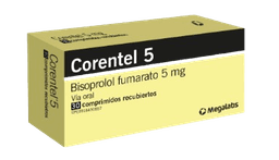 CORENTEL 5MG X 30 COMP REC