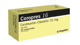COROPRES 16 MG X 30 COMP
