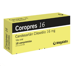 COROPRES 16MG X 10COMP