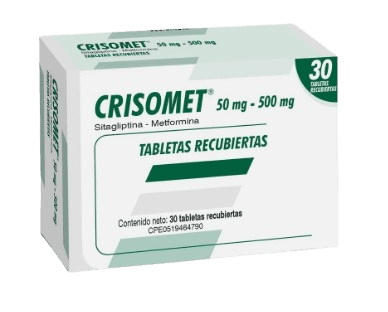 CRISOMET 50MG - 500MG X 30 TAB