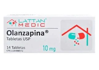 OLANZAPINA 10MG X 14TAB LATTAN MEDIC